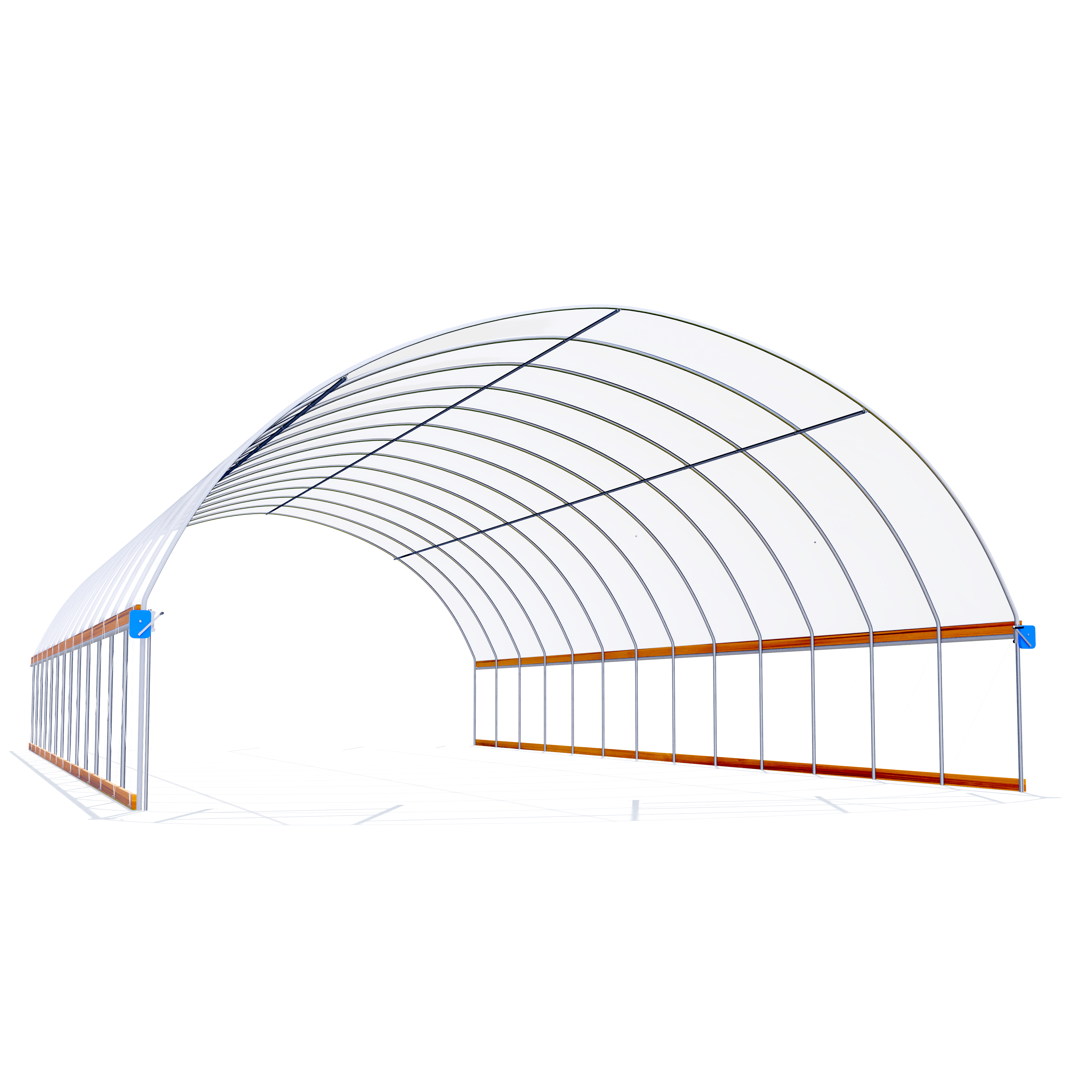 30'x80' NRCS Quonset High Tunnel