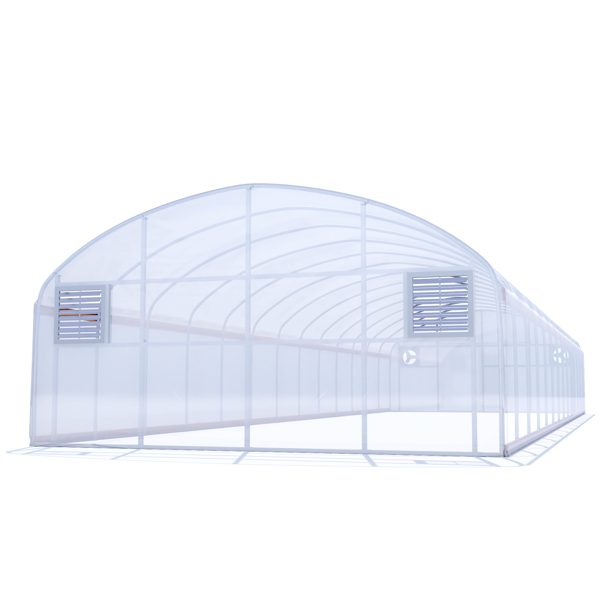 20'x50' Auto Ventilated Quonset Greenhouse