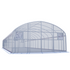 20'x50' Auto Ventilated Quonset Greenhouse w/ Heater + Twinwall Ends