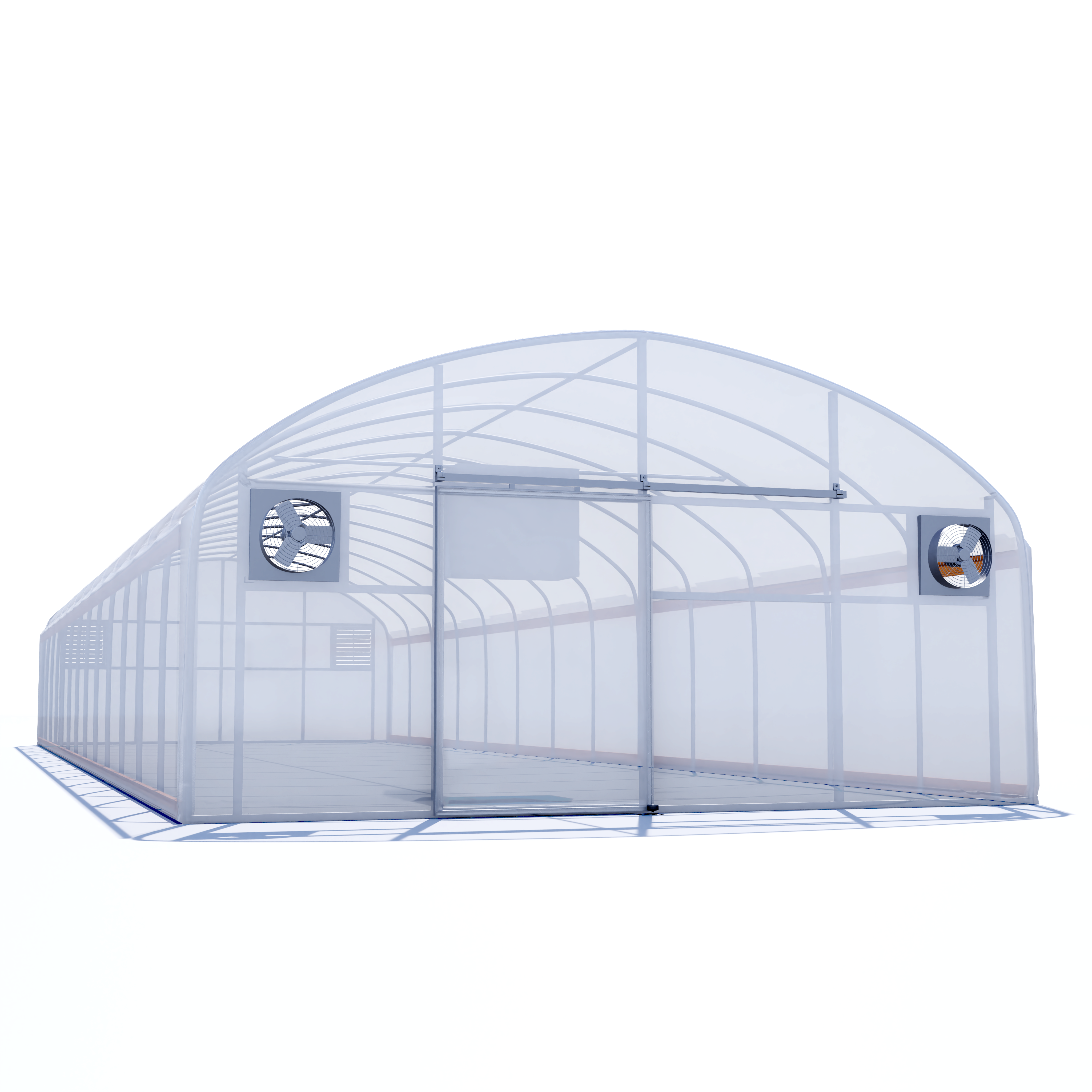 20'x100' Auto Ventilated Quonset Greenhouse w/ Heater + Double Poly