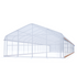 20'x50' NRCS Semi-Gable High Tunnel w/ End Walls + Woven Poly