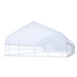 30'x80' NRCS Semi-Gable High Tunnel w/ End Walls + Woven Poly