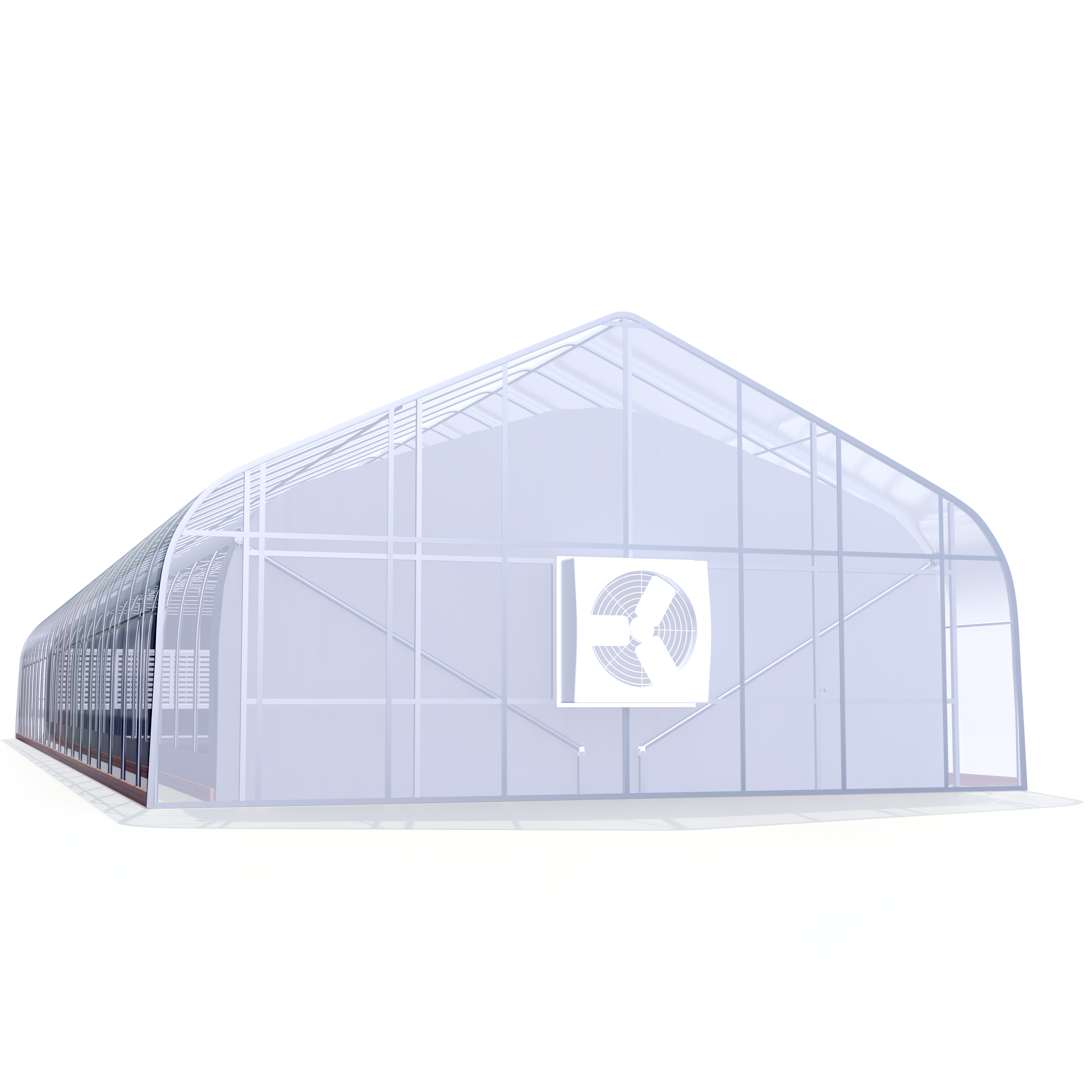 30'x120' Dual Frame Internal Light Deprivation Greenhouse w/ Advanced Features