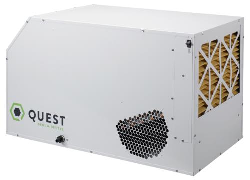 Quest Dual 155 Overhead Dehumidifier for grow rooms and greenhouses