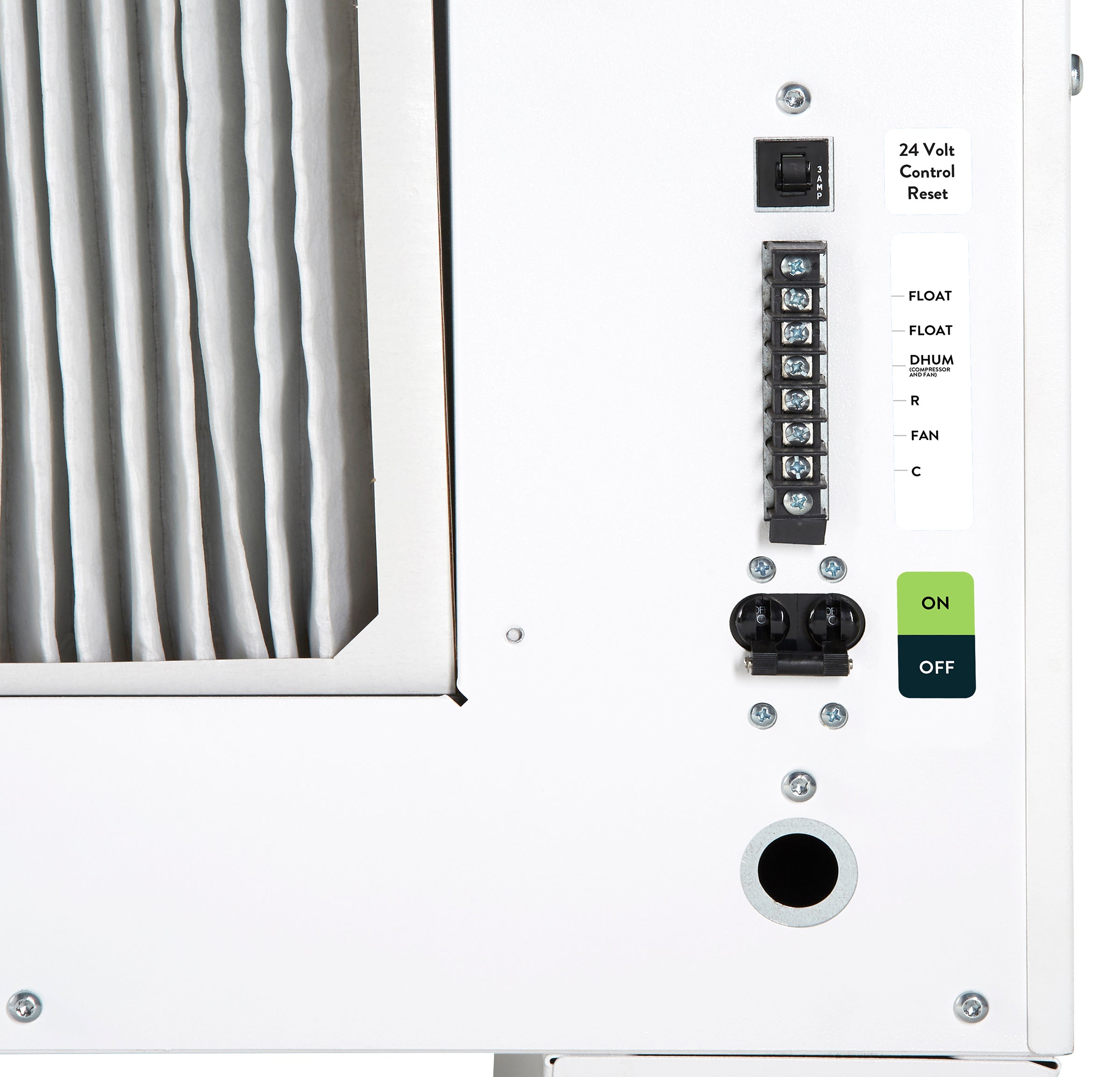 controls for quest 976 ping agricultural dehumidifier