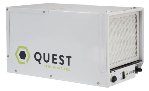 quest 70 pint overhead dehumidifier for greenhouse or grow room