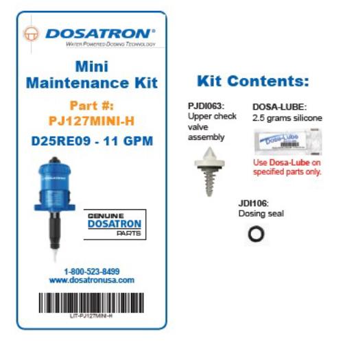 inline nutrient doser kit contents