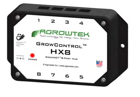 HX8 GrowNET 8-Port Hub